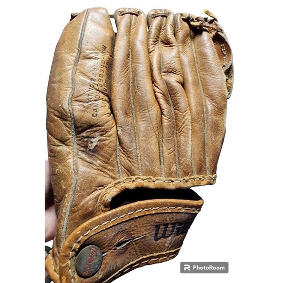 Wilson's Baseball Glove Jim Davenport 1960's A2980 Patent 2231204 398340-1941 - Picture 5 of 12